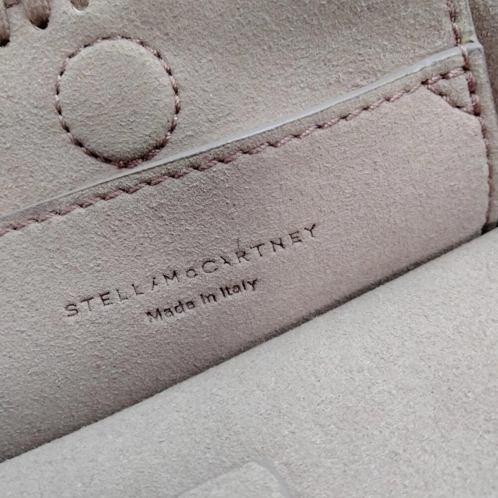(L4) Stella McCartney Shoulder Bag Pink Polyester - Picture 6 of 9